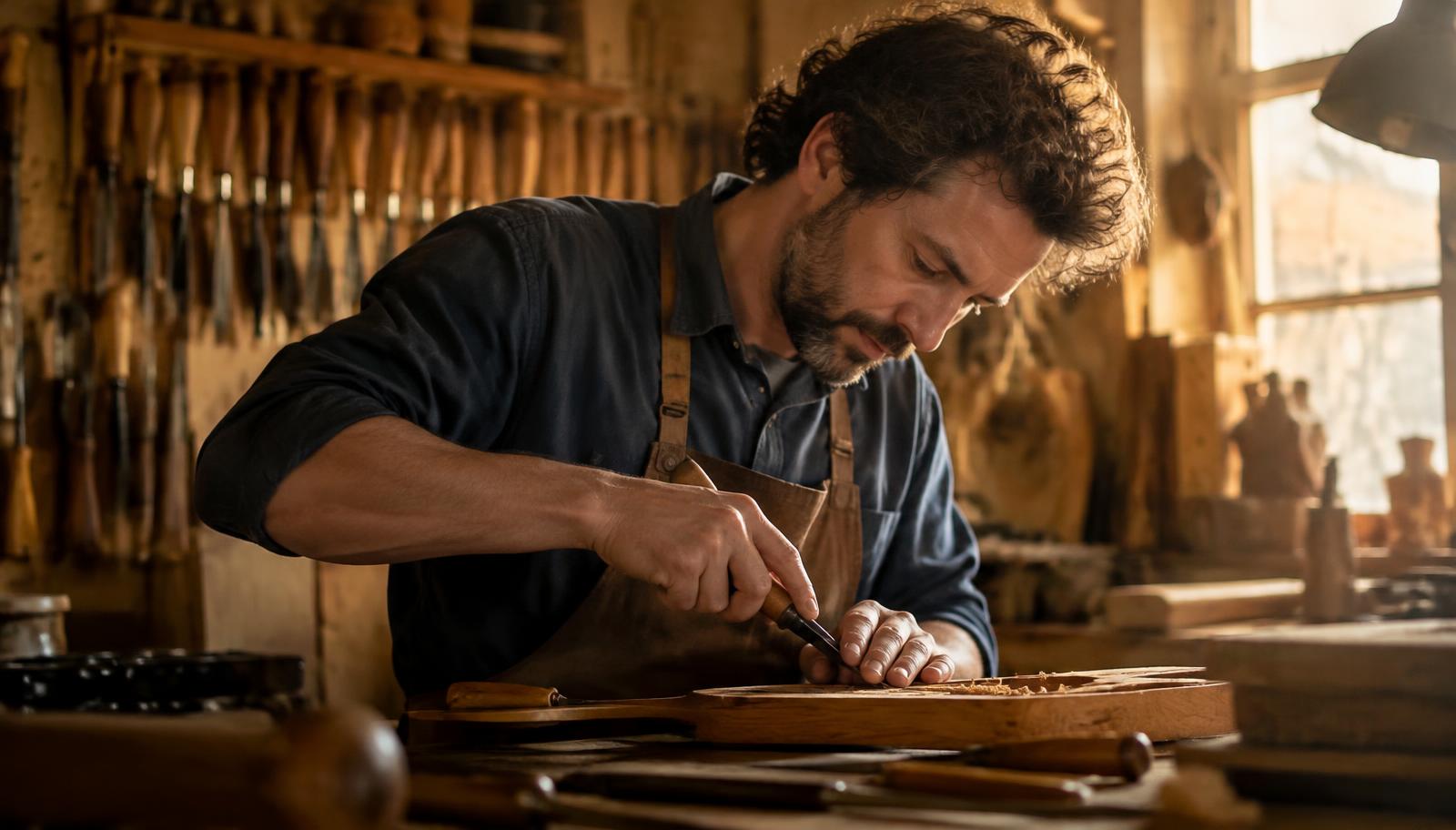 Artisan au travail